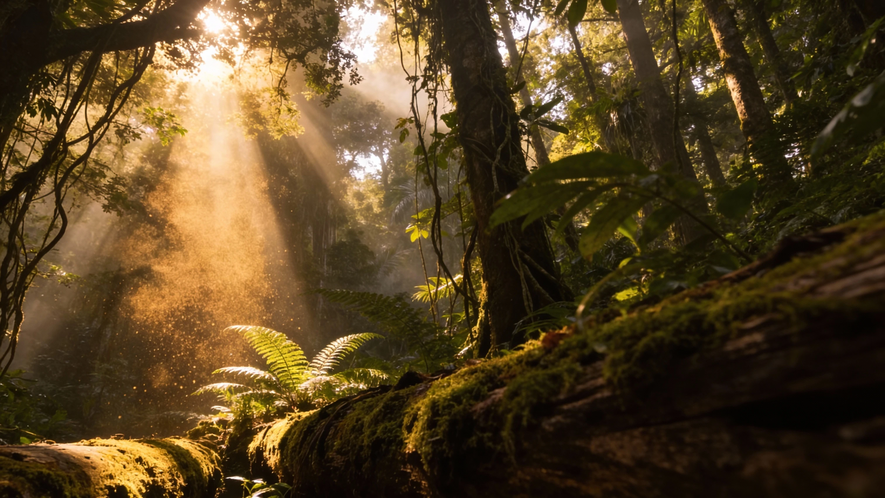 Forest light rays