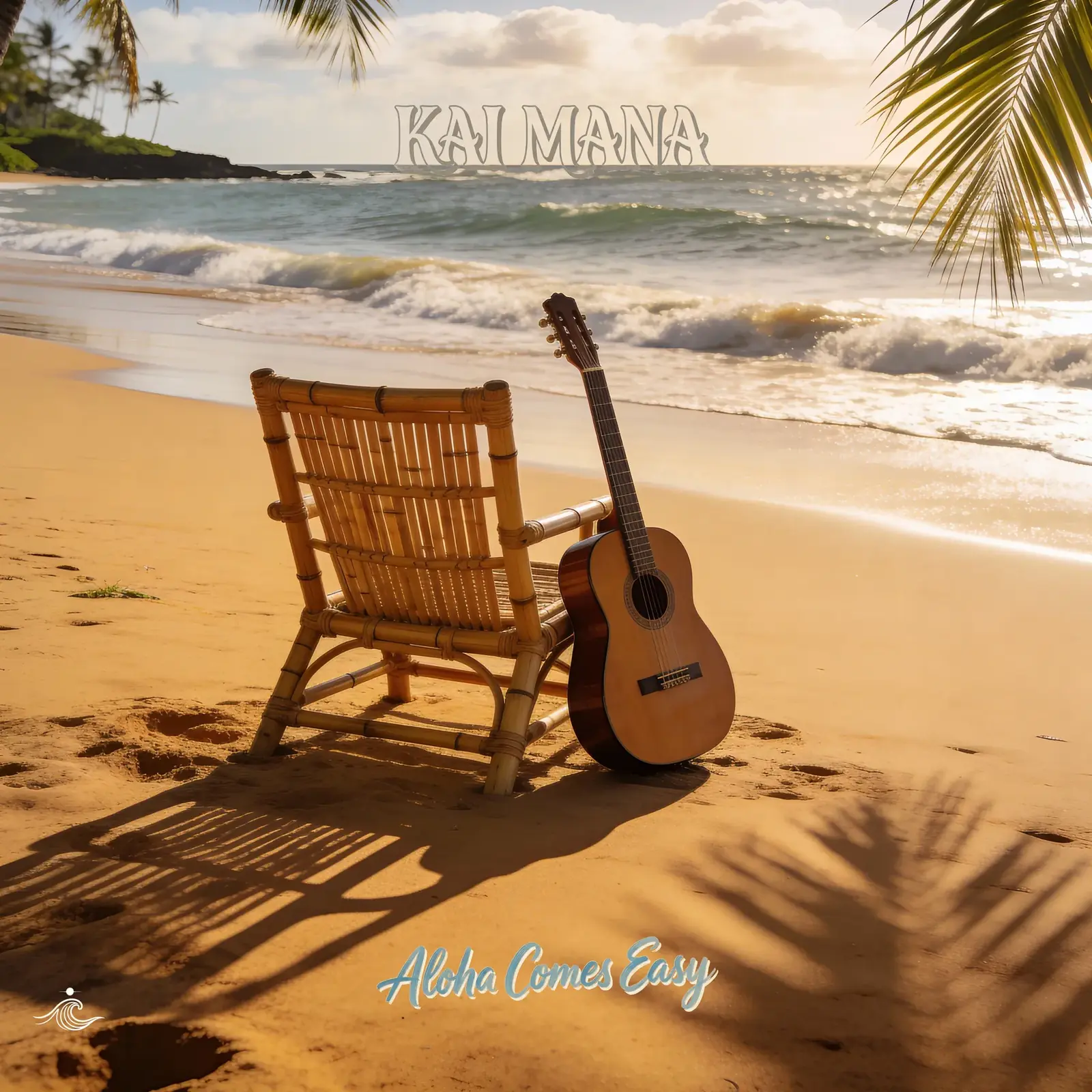 Aloha Comes Easy artwork by Kai Mana, reflecting relaxed, liberating Maui music themes