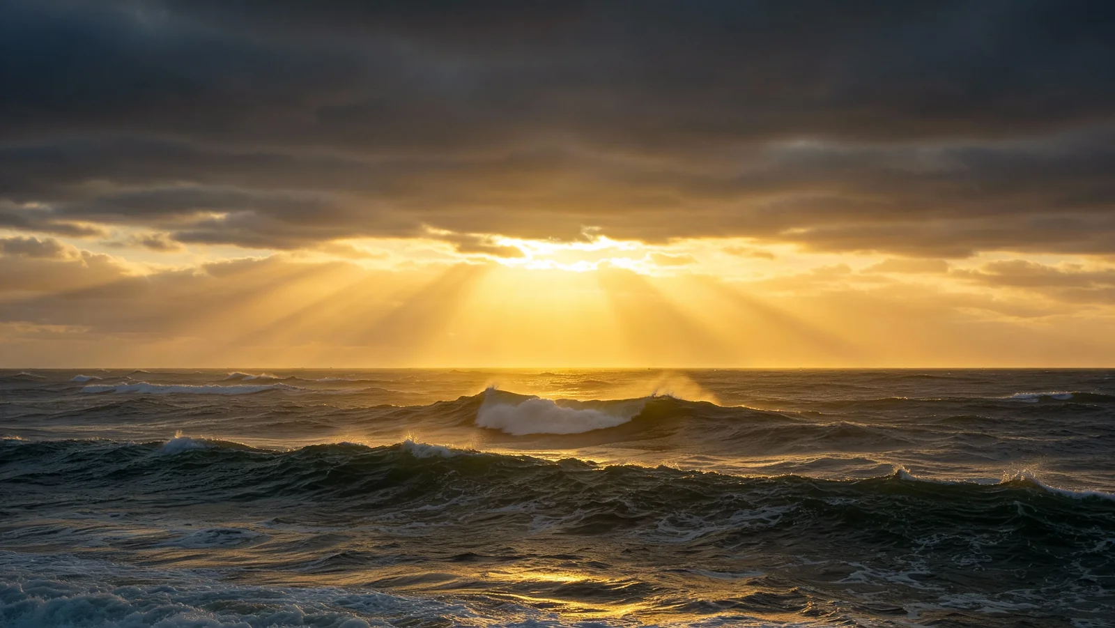 Ocean sunset