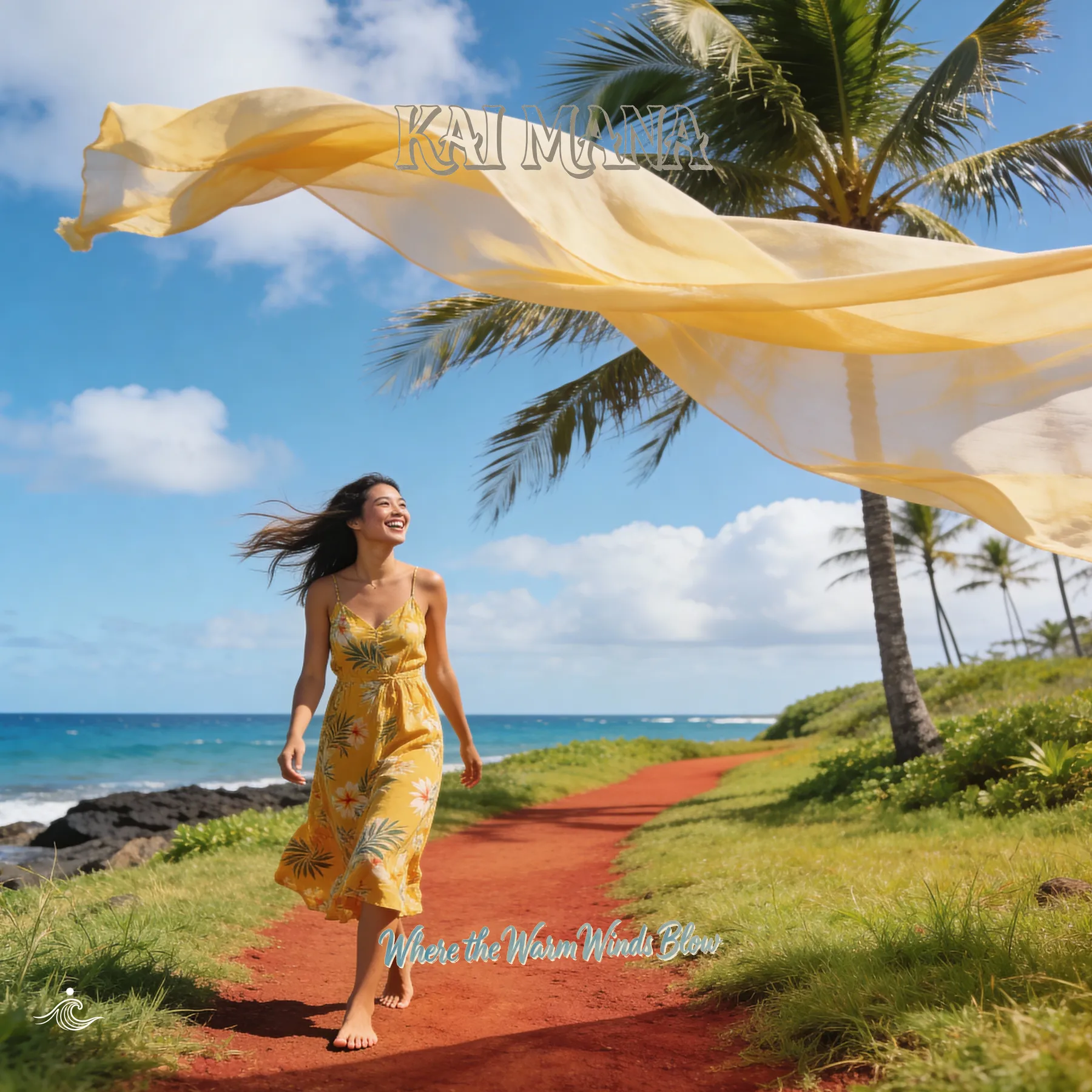 Where the Warm Winds Blow artwork from Kai Mana's Island Breeze album